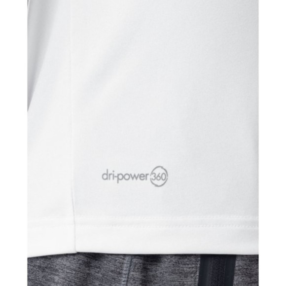 Active T-Shirt Men's 2XL Solid White RUSSELL Core Hybrid Jersey Tee - Picture 5 of 12